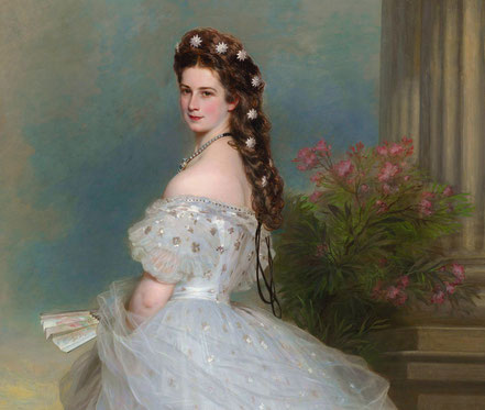 Kaiserin Elisabeth von Österreich, Porträt von Franz Xaver Winterhalter, 