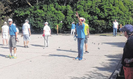 Boulodrome im Avenarius-Park - Kampen/Sylt