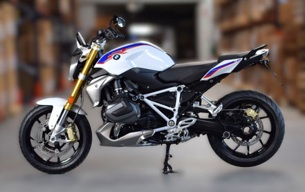 Kurzes Heck BMW R 1250 R, Seitenansicht