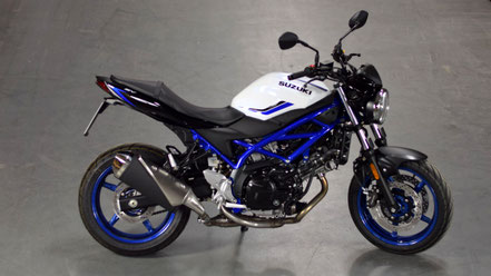 Kennzeichenhalter SUZUKI SV 650 - Umbau