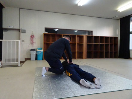 4年前の冬、都道府県対抗駅伝に向けてのコンディショニングでした。