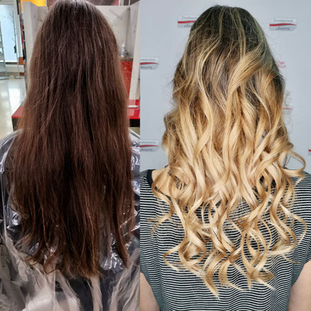 Balayage Olaplex Friseur Marzahn Hellersdorf 