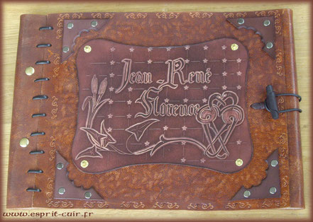 Grimoire antique "Jean René - Florence"