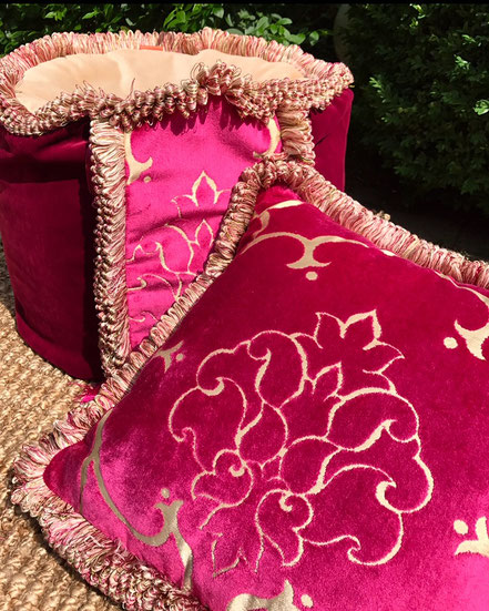 Sommer Summermood Sitzlandschaft Kissen Kissenkollekton Samt Samtkissen Boho Bomeme Hipi 