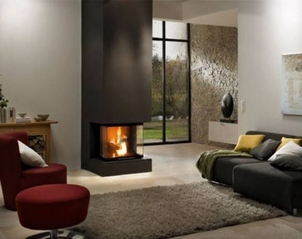 Kamine: Heizkamine und Warmluftöfen - Ofenbau Carl Maaß, Nortorf