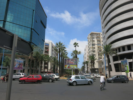 Boulevard Moulay Youssef, place de la Fraternité 