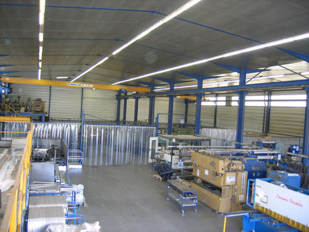 Atelier chaudronnerie de DEFI INDUSTRIES à Estillac à proximité d'AGEN