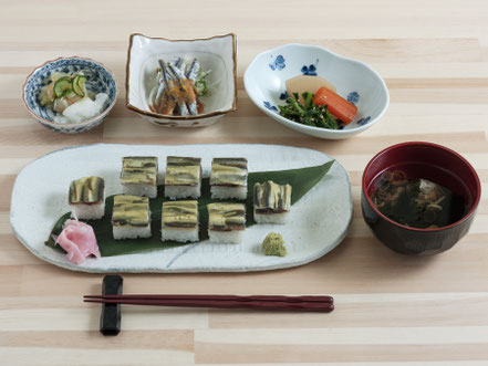 ひしこ漬け定食 1 200円 房総のいわしの名産品 アルガマリーナ Algamarina 千葉県 南房総市