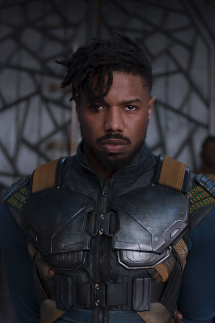 Black Panther Character Killmonger - Michael B. Jordan - Marvel - kulturmaterial