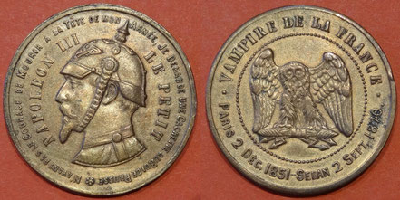 Médaille type C - Chouette monétaire - le petit - module 32 mm