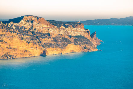 Cap Canaille coté Cassis - Bec de L'Aigle coté La Ciotat