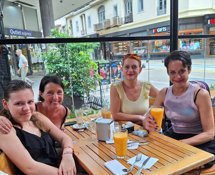 Gruppe in Buenos Aires
