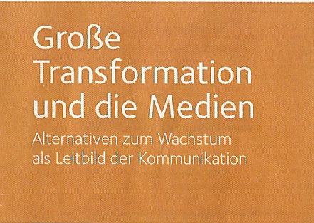 Transformation Nachhaltikeit Medien