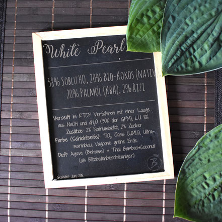 B.nature I Handmade Soap Recipe White Pearl