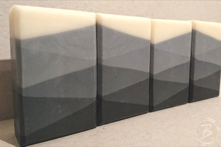 B.nature I Handmade Soap Black Harlekin Riceflower