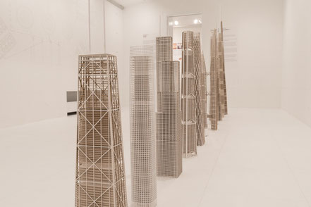 Hochhausentwürfe der Architekten SOM