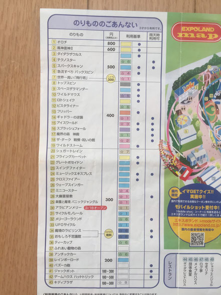 閉園した遊園地のパンフレット公開！！ - レジャー総合サイト