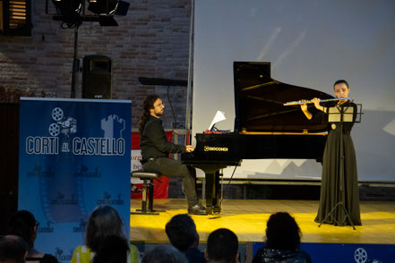 2025 - concerto con i musicisti Lorenzo Pandiscia - pianoforte e Francesca Donati - flauto