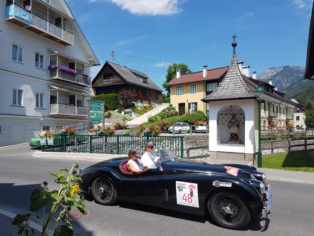 Urlaub & Events in Österreich, die schönsten Oldtimer in Bad Mitterndorf bei der Ennstal Classic im Salzkammergut