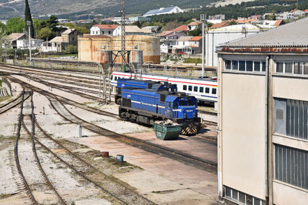 Solin Depot HŽ 2044 013 + HŽ 2044 008 am 06.04.2026 © MAG 