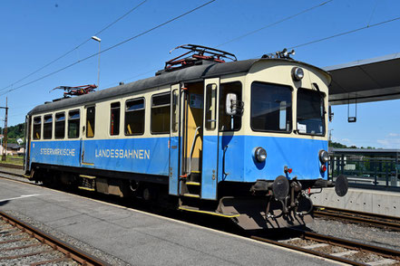 Triebwagen StLB ET 1 Feldbach ÖBB/StB 01.06.2025© MAG