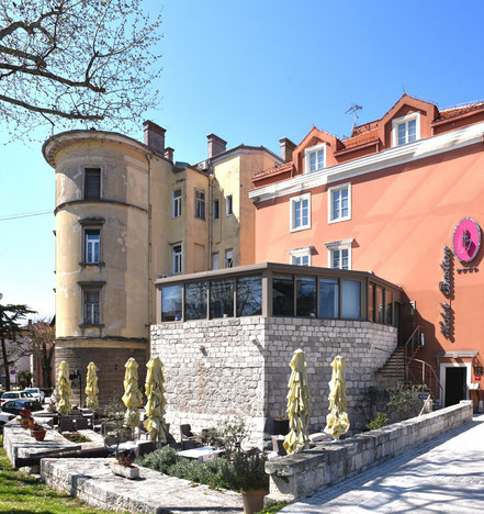 Zadar, das Fisch & Gourmet Restaurant Kastel im Relais & Chateau Hotel Bastion 