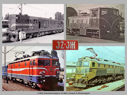 Lokomotiven der ehemaligen JŽ und deren Nachfolgebahnen am Balkan, MAG Eisenbahnmagazin, das Reisemagazin für Bahnreisen & Eisenbahnen für Eisenbahnfreunde