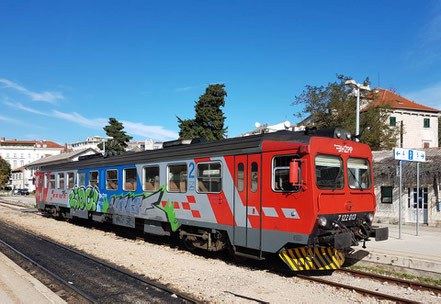 HŽPP 7122-013 in Split 28.10.2017 © MAG Lifestyle & Reisemagazin