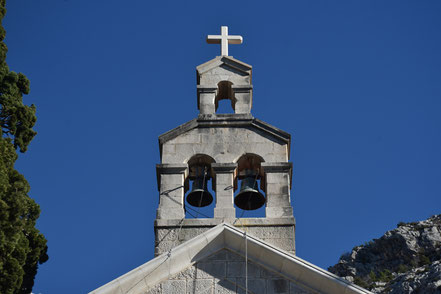 Crkva Sv. Ante, die Kirche des Heiligen Antonius, in Kotišina an der Makarska Riviera, Dalmatien, Kroatien