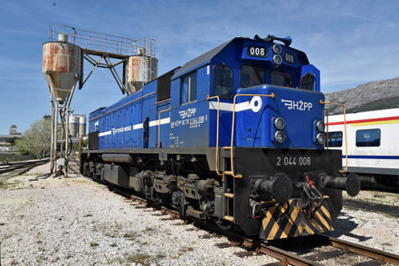 Solin Depot HŽ 2044 008 am 06.04.2026 © MAG 