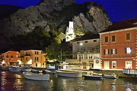 Omiš - Zadvarje, die Straße des Kaisers Franz Josef I., König von Dalmatien