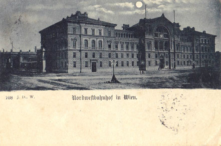 Wien Nordwest - Bahnhof © AK Archiv MAG Eisenbahnmagazin im MAG Lifestyle Magazin