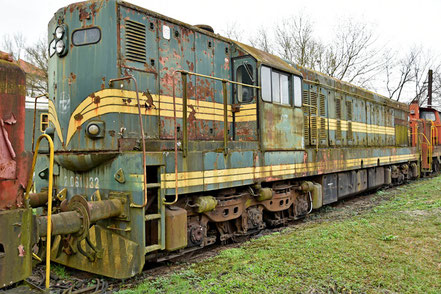HŽ 2061 im Eisenbahnmuseum der Kroatischen Eisenbahnen HŽM Zagreb
