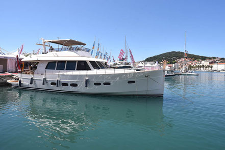 Die internationale Bootsmesse & Yachtmesse in Split, vom Schlauchboot bis zur Luxusyacht, die Croatia Boat Show 2022 in Kroatien