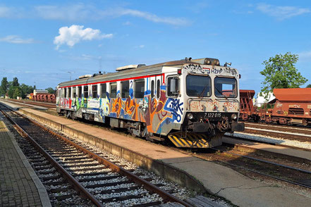  HŽ 7122.015 Varaždin 08.06.2025 © MAG Eisenbahnmagazin