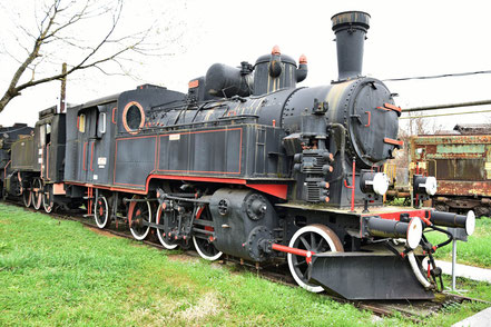 Denkmallokomotive Dampflok JŽ 51-144 HŽM Museum Zagreb