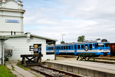 Bahnhof Varaždin 30.05.2025 © MAG Eisenbahnmagazin