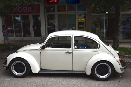 Oldtimer Treffen in Kroatien, VW Käfer beim jährliche Oldtimerclub Highlite in Imotski 