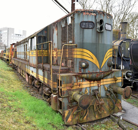 Diesellokomotive JŽ 661-216 / HŽ 2061-025 HŽM Zagreb