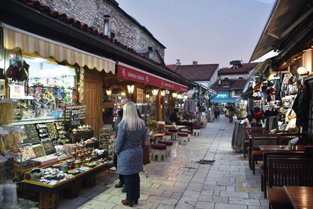 Sehenswürdigkeiten in Sarajevo, der Hauptstadt von Bosnien & Herzegowina