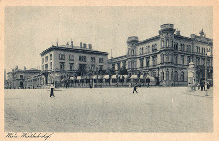 Wien West - Bahnhof © AK Archiv MAG Eisenbahnmagazin im MAG Lifestyle Magazin