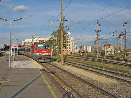 Wien-Südbahnhof Südseite © MAG Lifestyle & Reisemagazin - MAG Eisenbahnmagazin