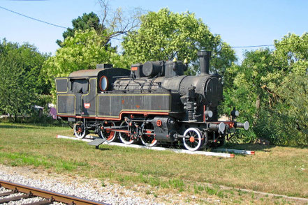 Denkmallokomotive Dampflok JŽ 51-136 Virovitica 27.07.2007 