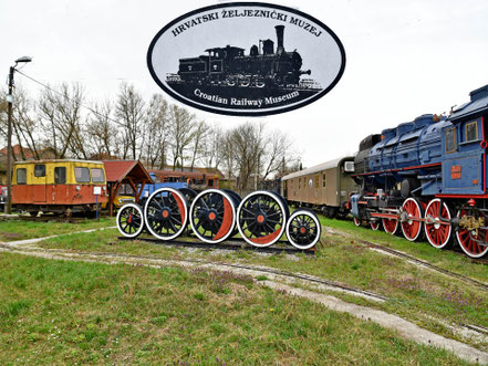 Das Kroatische Eisenbahn Museum in Zagreb