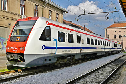 Marijan Express, Zagreb 06.03.2024 mit HZPP 7123 006