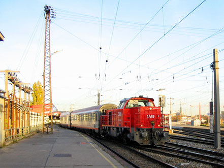 Wien Südbhf. Süd 2070 064-7 Verschub 19.11.2009 © MAG - M.A.Grandits