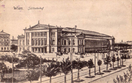 Wien Südbahnhof © AK Archiv MAG Eisenbahnmagazin im MAG Lifestyle Magazin