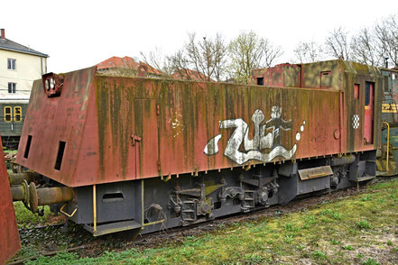 Panzerlokomotive JŽ / HŽ 2132-045 732-159 HŽM Zagreb