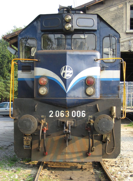 HŽ 2063 006 Rijeka Zugförderung 30.09.2006 