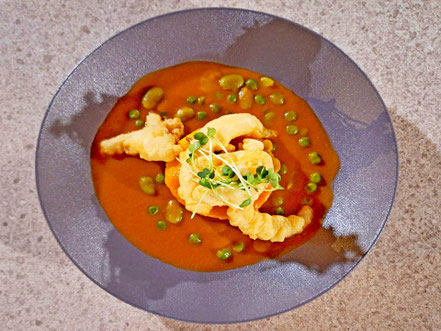 Sipa s bobom i bižima im Restaurant Arkul, Zadar © MAG Lifestyle & Reisemagazin